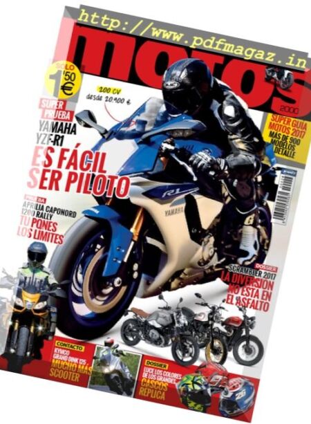 Motos – Enero 2017 Cover