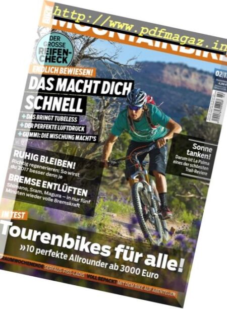Mountainbike – Februar 2017 Cover