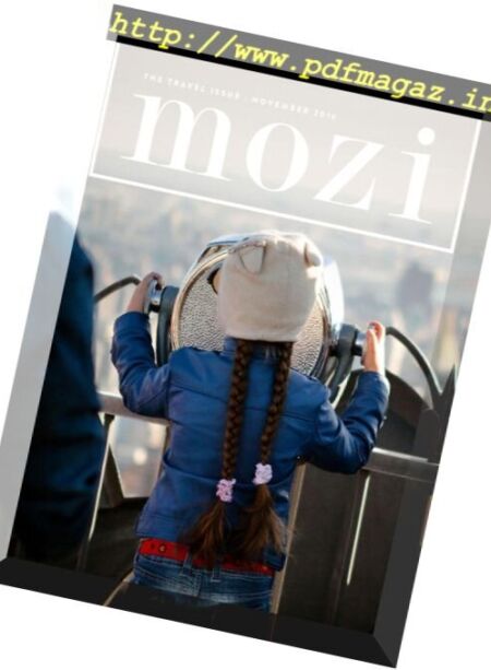 Mozi Magazine – November 2016 Cover