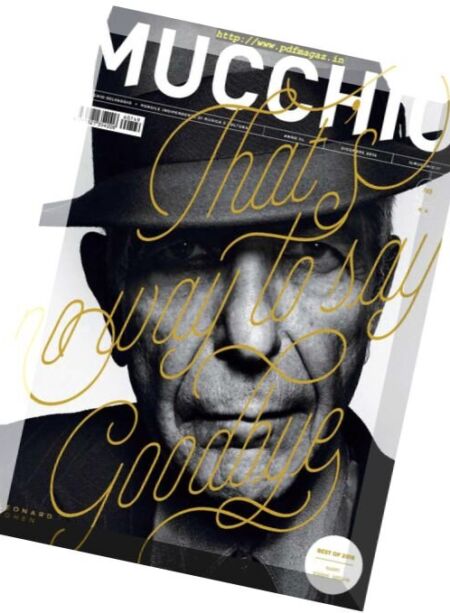 Mucchio – Dicembre 2016 Cover