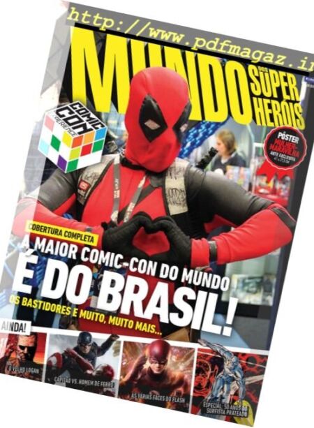 Mundo dos Super-Herois – Dezembro 2016 Cover