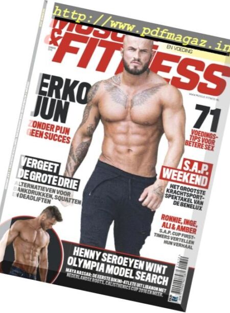Muscle & Fitness Netherlands – December 2016 Cover