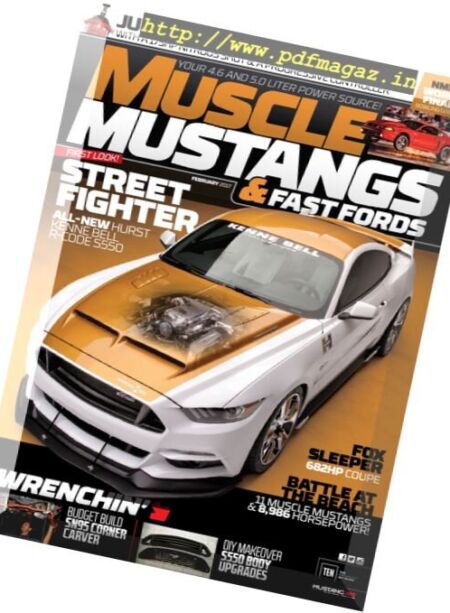 Muscle Mustangs & Fast Fords – February 2017 Cover