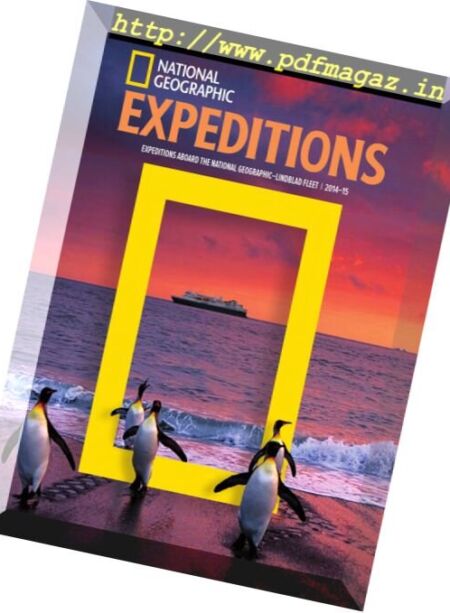 National Geographic Expeditions – Lindblad Fleet – 2014-2015 Cover