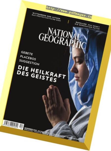National Geographic Germany – Dezember 2016 Cover