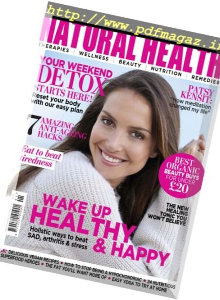 Natural Health – January 2017 Cover