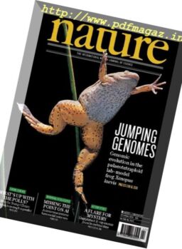 Nature Magazine – 20 October 2016
