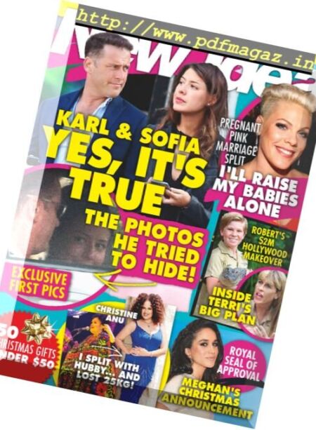 New Idea – 12 December 2016 Cover