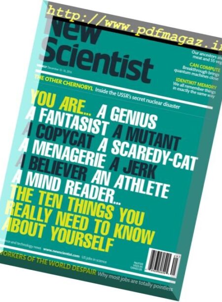 New Scientist – 10 December 2016 Cover