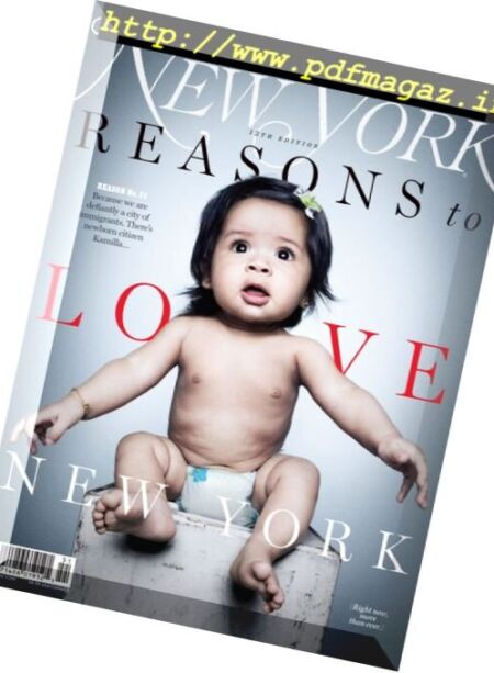 New York Magazine – 12 December 2016 Cover