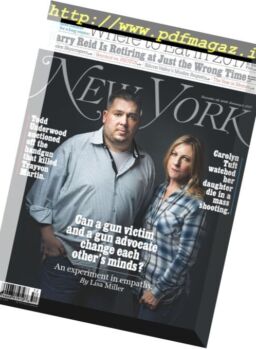 New York Magazine – 26 December 2016 – 8 January 2017