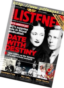 New Zealand Listener – 10 December 2016