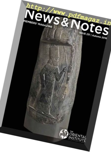 News & Notes – Autumn 2016 Cover