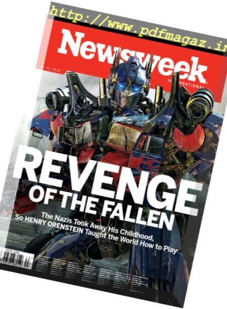 Newsweek Europe – 30 December 2016 Cover