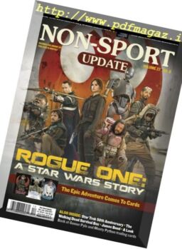 Non-Sport Update – December 2016 – January 2017
