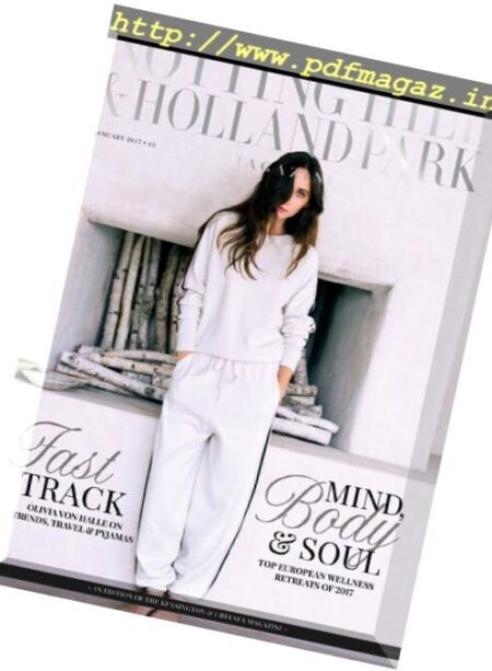 Notting Hill & Holland Park – January 2017 Cover
