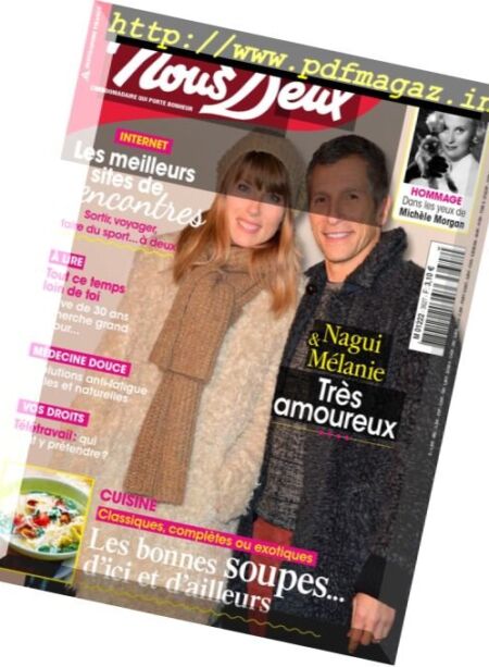 Nous Deux – 3 au 9 Janvier 2017 Cover