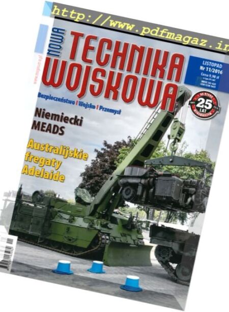 Nowa Technika Wojskowa – N 11, Listopad 2016 Cover