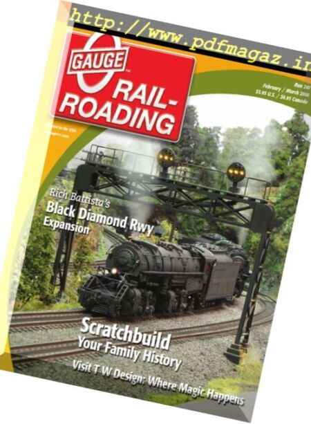 O Gauge Railroading – February 2010 Cover