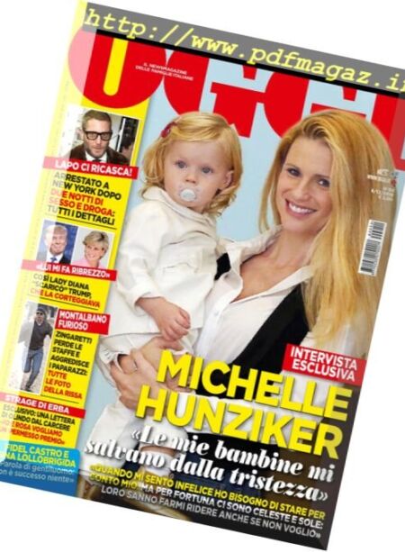 Oggi – 8 Dicembre 2016 Cover