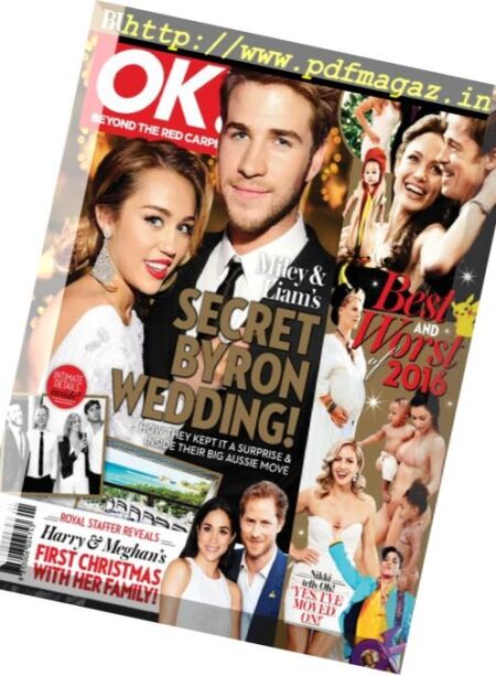 OK! Magazine Australia – 2 January 2017 Cover