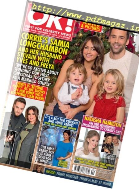 OK! Magazine UK – 13 December 2016 Cover