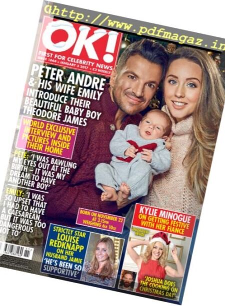 OK! Magazine UK – 3 January 2017 Cover