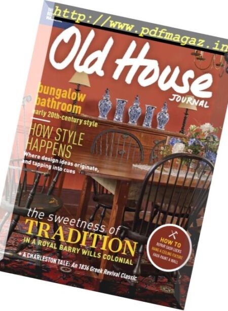 Old House Journal – January-February 2017 Cover