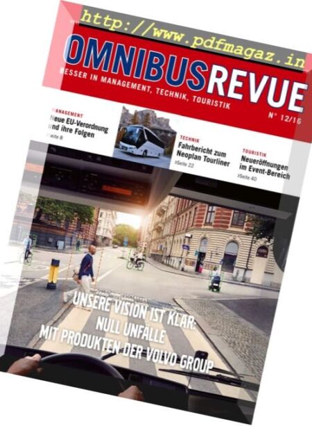 Omnibusrevue – Nr.12, 2016 Cover