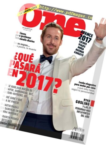 One Magazine – Enero 2017 Cover