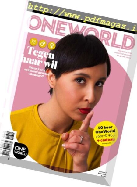 One World – Maart 2016 Cover