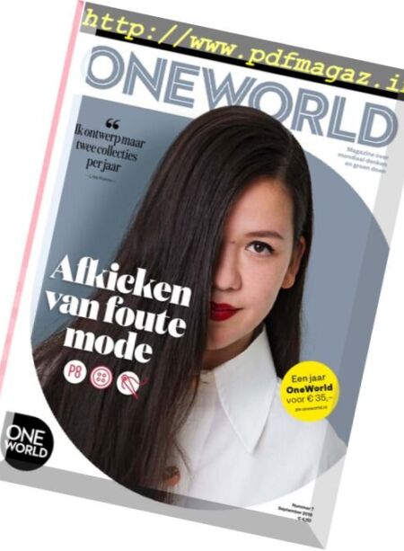 One World – September 2016 Cover