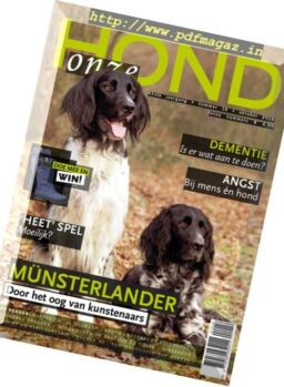 Onze Hond – Oktober 2016