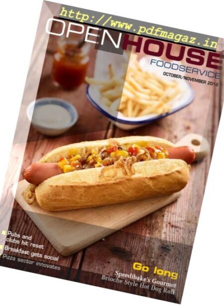 Open House Foodservice – October-November 2016 Cover