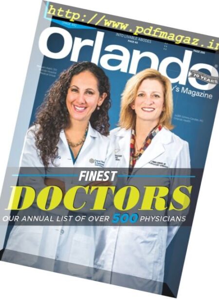 Orlando Magazine – December 2016 Cover