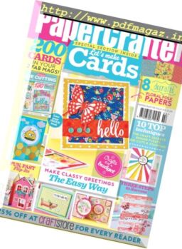 Papercrafter – Issue 103, 2017