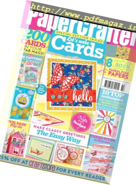 Papercrafter – Issue 103, 2017 Cover