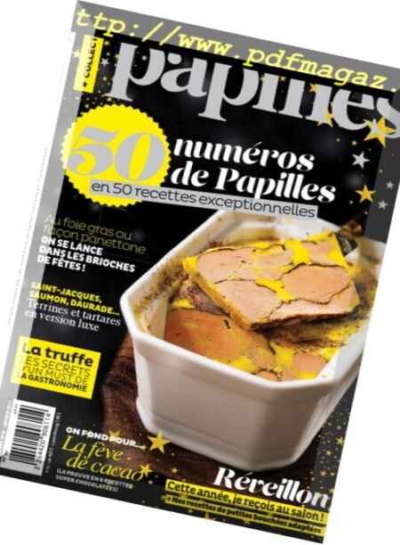 Papilles – Decembre 2016 – Janvier 2017 Cover