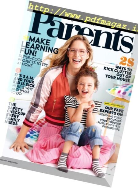 Parents USA – January 2017 Cover