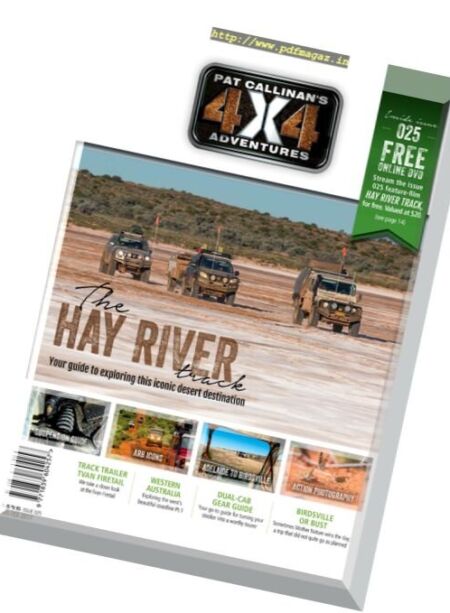 Pat Callinan’s 4X4 Adventures – January-February 2017 Cover