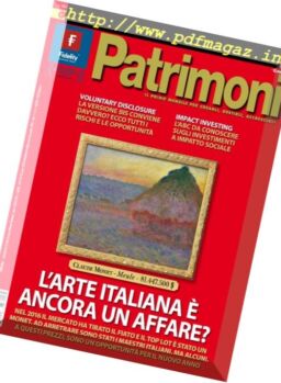 Patrimoni – Dicembre 2016