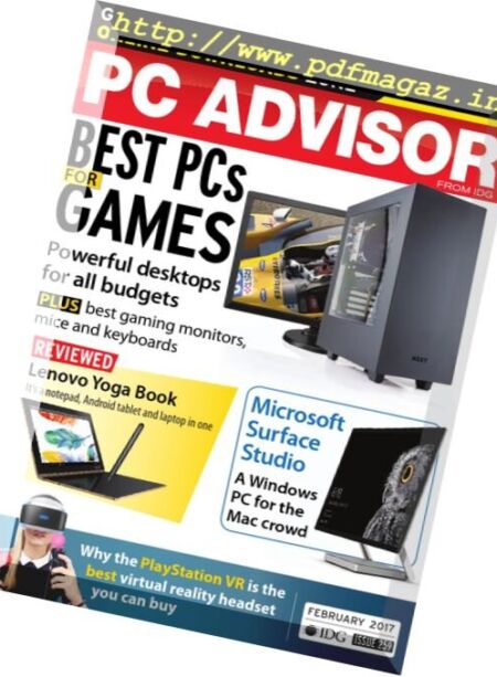 PC Advisor – February 2017 Cover