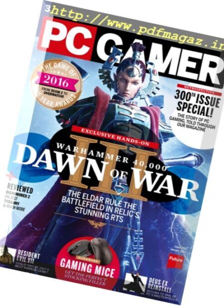 PC Gamer UK – January 2017 Cover