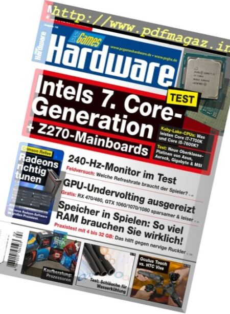PC Games Hardware – Februar 2017 Cover