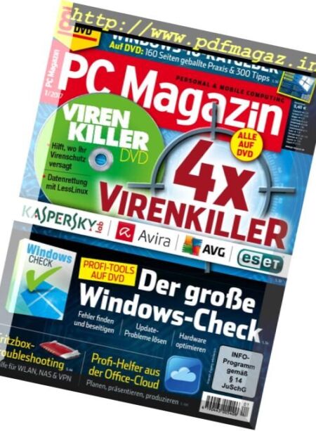PC Magazin Germany – Januar 2017 Cover