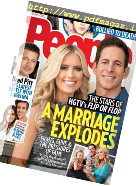 People USA – 26 December 2016 Cover