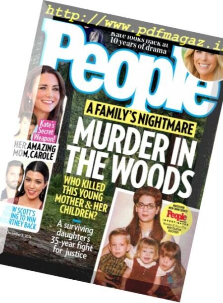 People USA – 5 December 2016 Cover