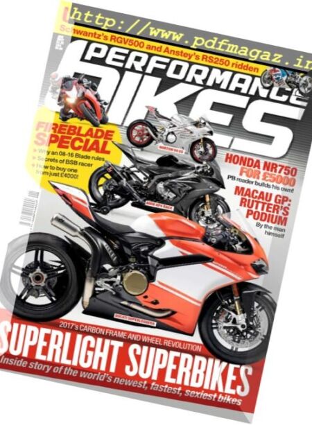 Performance Bikes – January 2017 Cover