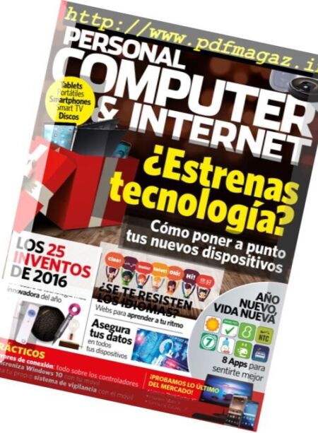 Personal Computer & Internet – Issue 170, 2016 Cover