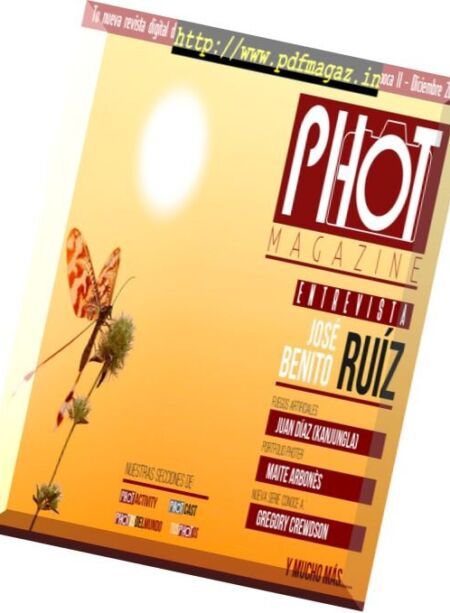 Phot Magazine – Diciembre 2016 Cover